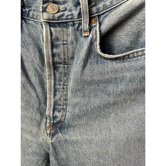 AGOLDE Riley High-Rise Straight Cropped Jeans - Picture 7 of 11